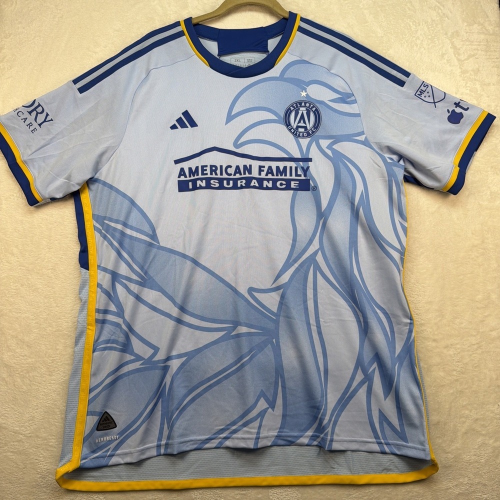 Atlanta United Resurgens Kit Silva #45 Adidas Authentic 24/25 Jersey 2XL